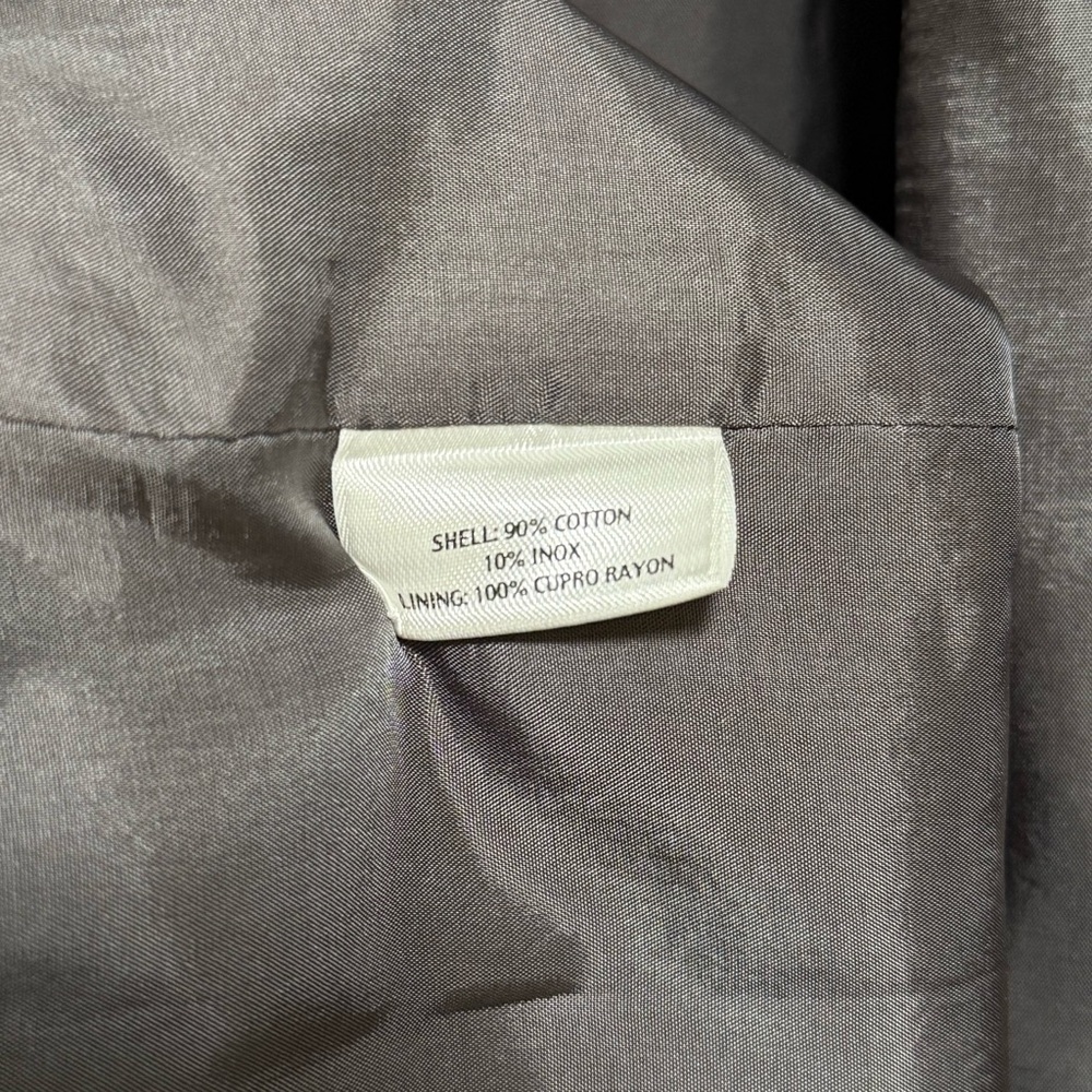 Eileen Fisher Brown Kimono Cotton Jacket - Picture 4 of 12